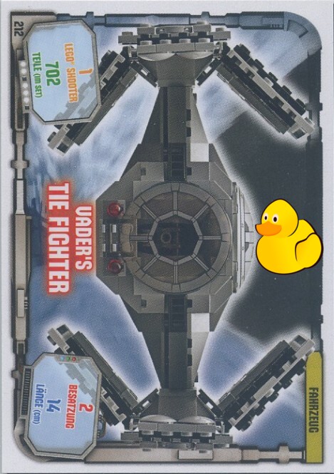 LEGO Star Wars TCC 2018 | #212 Vader’s TIE Fighter 