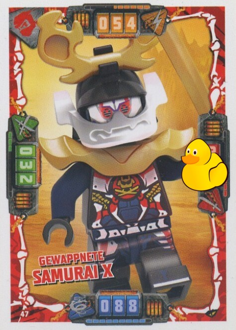 LEGO Ninjago Serie 4 | #047 Gewappnete Samurai X