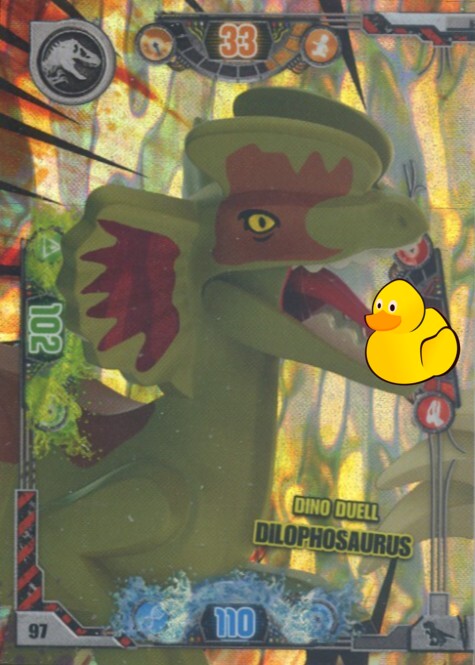 LEGO Jurassic World Serie 2 | #097 Dino Duell Dilophosaurus