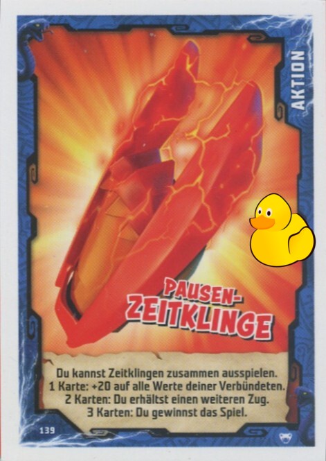 LEGO Ninjago Serie 2 | #139 Pausen-Zeitklinge 
