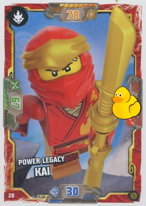 LEGO Ninjago Serie 8 | #020 Power Legacy Kai