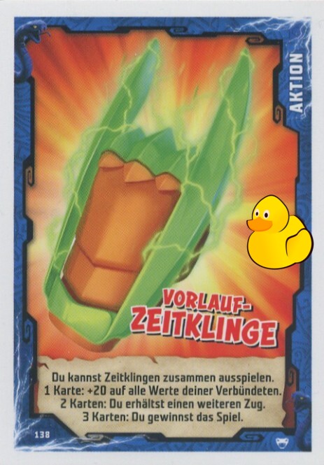 LEGO Ninjago Serie 2 | #138 Vorlauf-Zeitklinge 