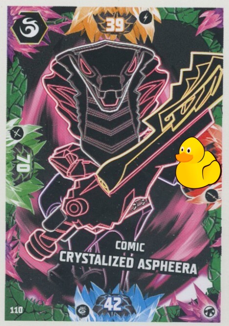 LEGO Ninjago Serie 8 Next Level | #110 Comic Crystalized Aspheera