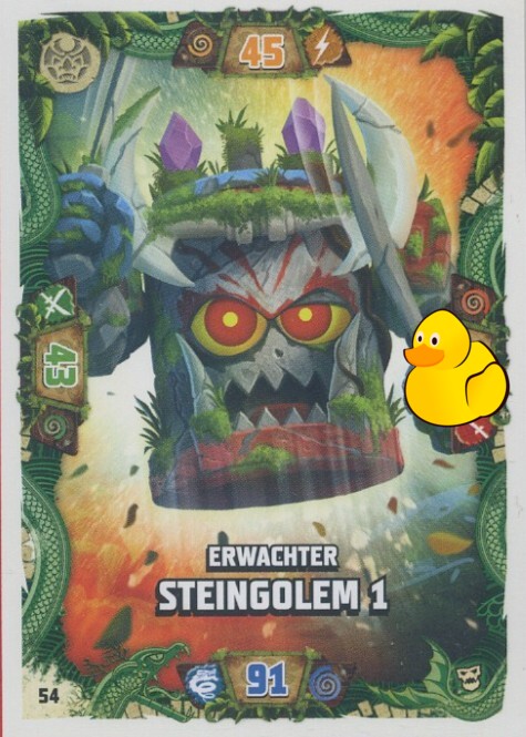 LEGO Ninjago Serie 6 Next Level | #054 Erwachter Steingolem 1 