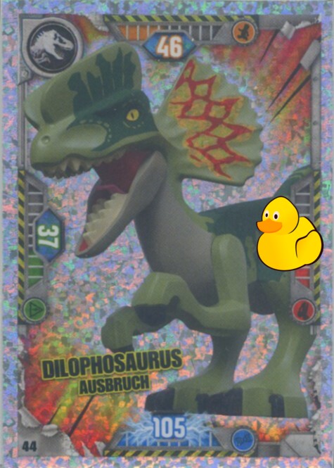 LEGO Jurassic World Serie 1 | #044 Dilophosaurus Ausbruch