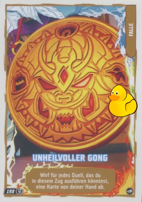 LEGO Ninjago Serie 10 |  #198 Unheilvoller Gong