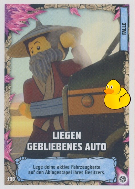 LEGO Ninjago Serie 8 | #198 Liegen gebliebenes Auto