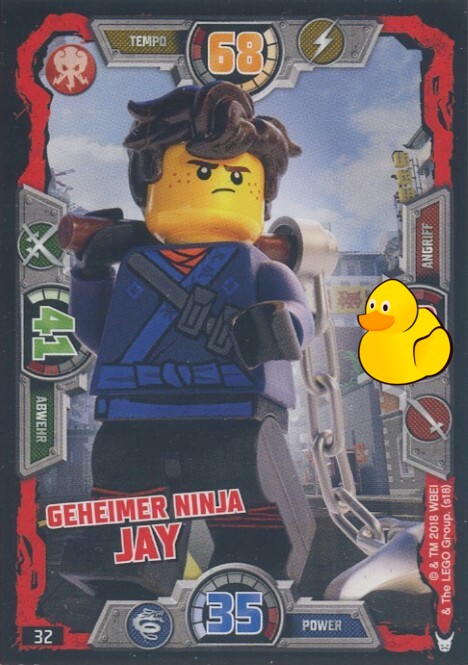 LEGO Ninjago Serie 3 | #032 Geheimer Ninja Jay 