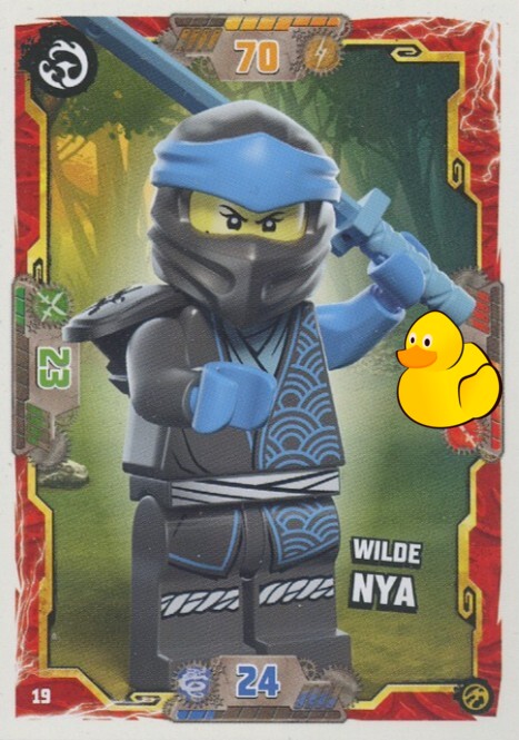 LEGO Ninjago Serie 7 | #019 Wilde Nya