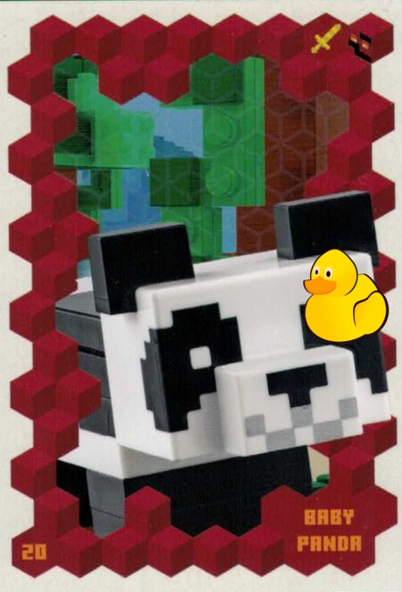 LEGO Minecraft Serie 3 | #020 Baby Panda