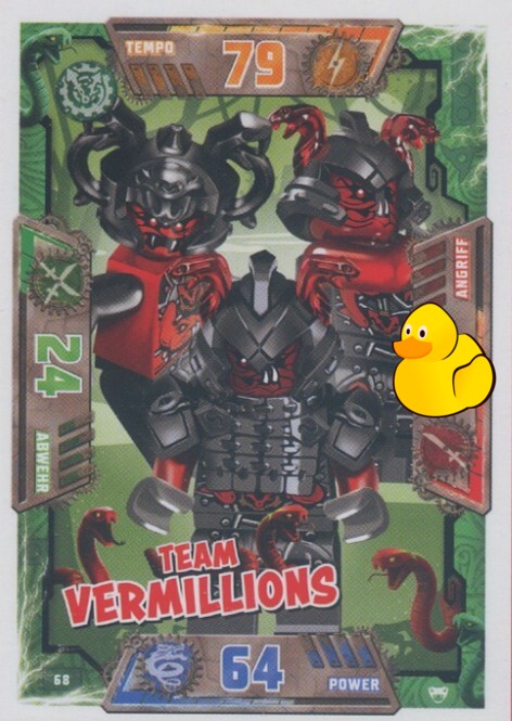 LEGO Ninjago Serie 2 | #068 Team Vermillions 