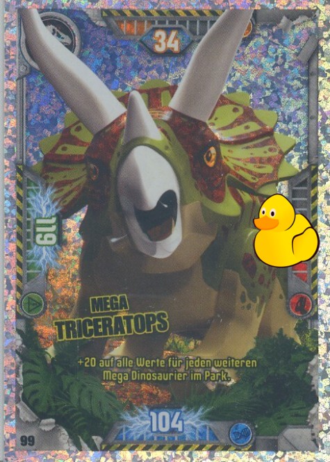 LEGO Jurassic World Serie 1 | #099 Mega Triceratops