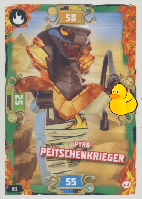LEGO Ninjago Serie 5 | #081 Pyro-Peitschenkrieger 