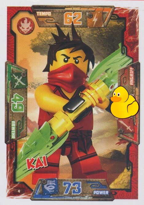 LEGO Ninjago Serie 1 | #004 Kai