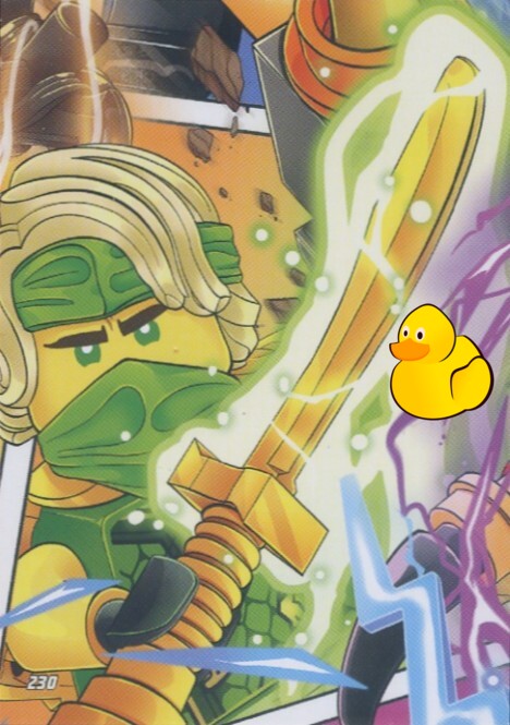 LEGO Ninjago Serie 10 |  #230 Puzzle 1 – mitte