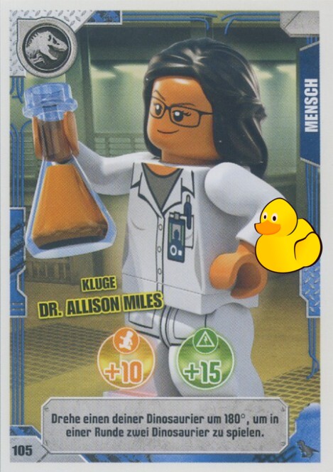 LEGO Jurassic World Serie 2 | #105 Kluge Dr. Allison Miles