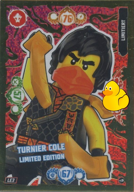 LEGO Ninjago Serie 10 |  #LE003 Turnier Cole