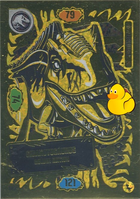 LEGO Jurassic World Serie 3 | #LE03 Giganotosaurus – Golden