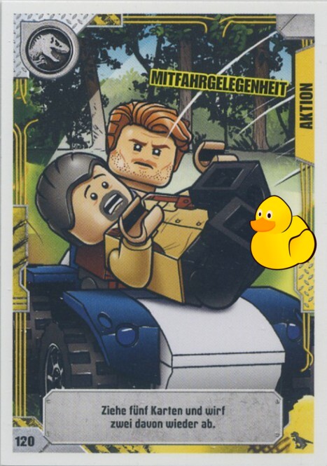 LEGO Jurassic World Serie 2 | #120 Mitfahrgelegenheit