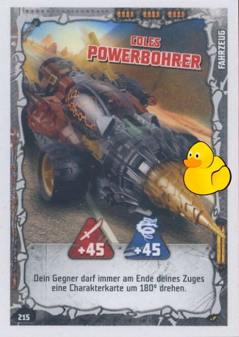 LEGO Ninjago Serie 4 | #215 Coles Powerbohrer 