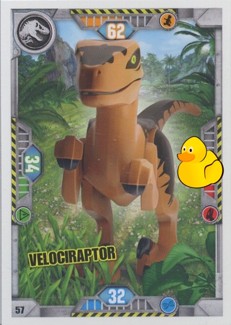 LEGO Jurassic World Serie 1 | #057 Velociraptor