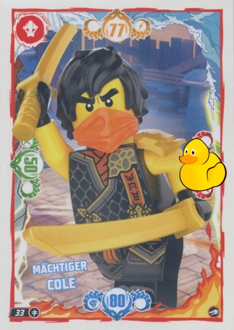 LEGO Ninjago Serie 10 |  #033 Mächtiger Cole