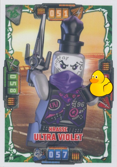 LEGO Ninjago Serie 4 | #080 Krasse Ultra Violet 