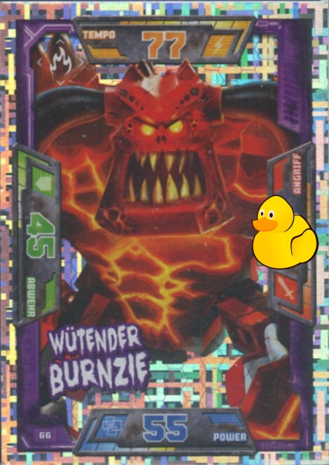 LEGO Nexo Knights Serie 1 | #066 Wutender Burnzie
