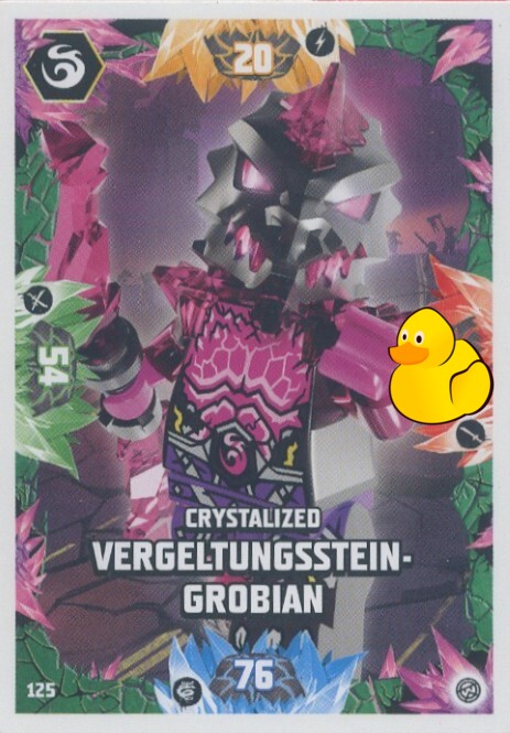 LEGO Ninjago Serie 8 | #125 Crystalized Vergeltungsstein-Grobian