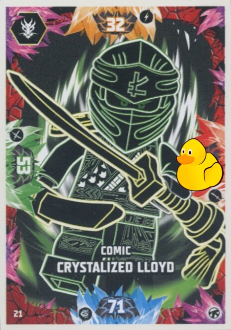 LEGO Ninjago Serie 8 Next Level | #021 Comic Crystalized Lloyd
