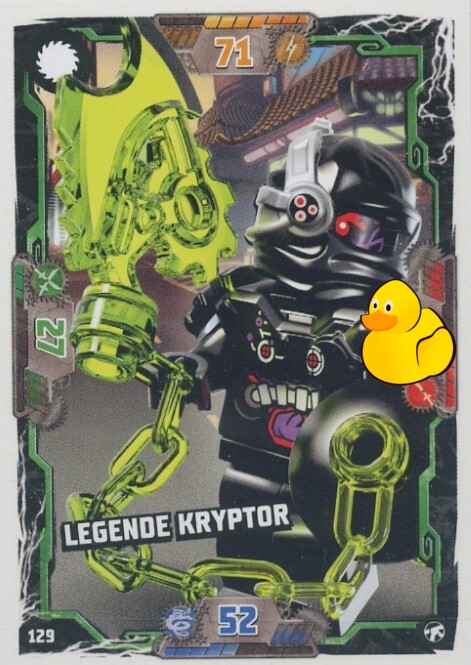 LEGO Ninjago Serie 8 Next Level | #129 Legende Kryptor