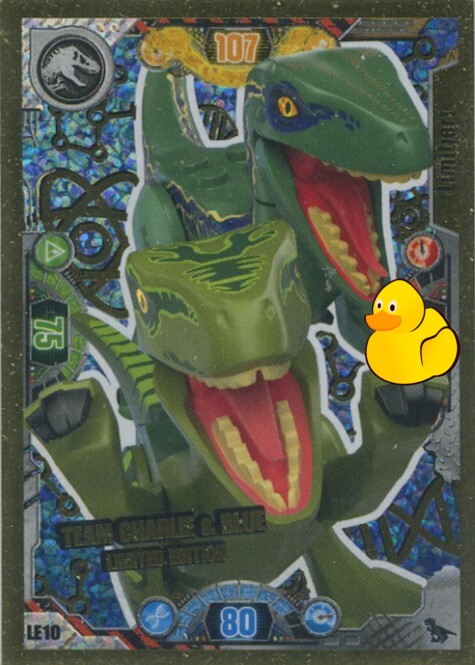 LEGO Jurassic World Serie 2 | #LE10 Team Blue & Charlie