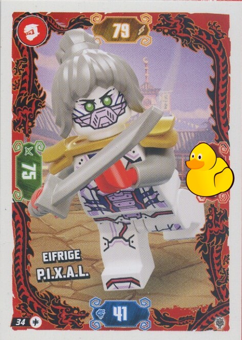 LEGO Ninjago Serie 11 | #034 Eifrige P.I.X.A.L.