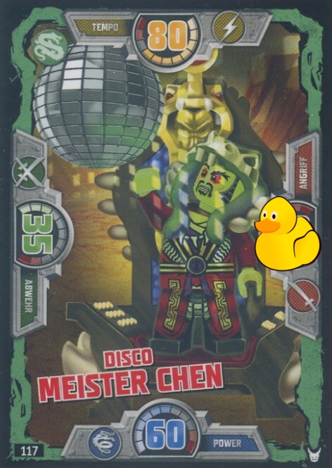 LEGO Ninjago Serie 3 | #117 Disco Meister Chen 