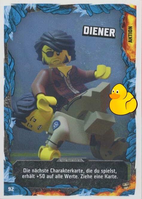 LEGO Ninjago Serie 6 Next Level | #092 Diener 