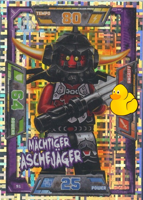 LEGO Nexo Knights Serie 1 | #091 Machtiger Aschejäger