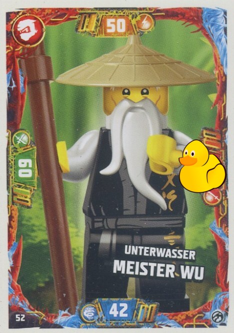 LEGO Ninjago Serie 7 | #052 Unterwasser Meister Wu