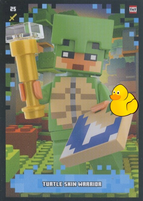 LEGO Minecraft Serie 2 |  #025 Turtle Skin Warrior
