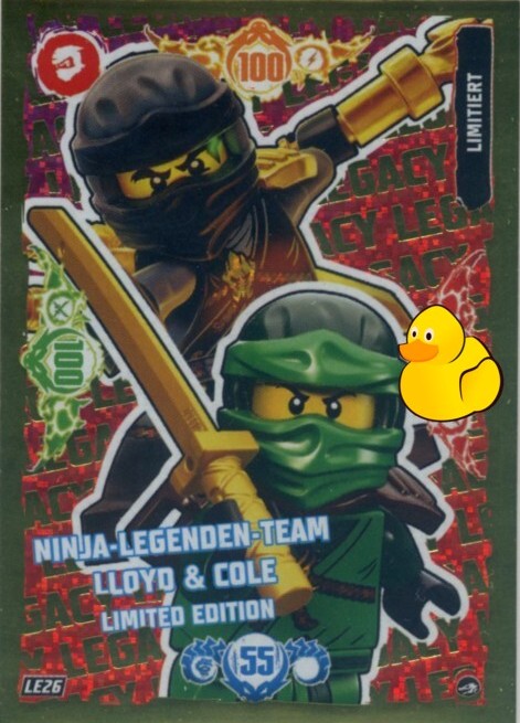 LEGO Ninjago Serie 10 | #LE026 Ninja-Legenden-Team Lloyd & Cole