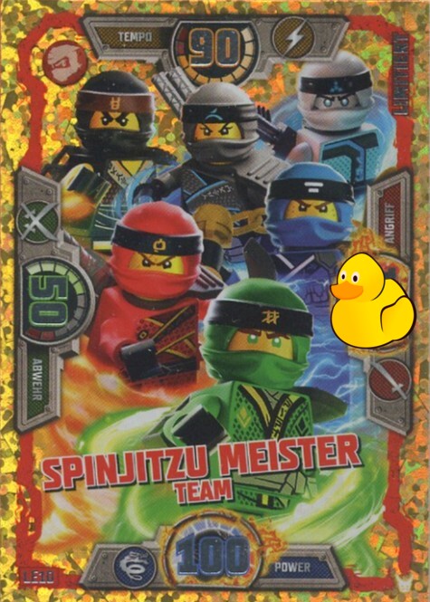 LEGO Ninjago Serie 3 | #LE10 Spinjitzu Meister Team LEGO Ninjago Serie 3 | #LE10 Spinjitzu Meister Team