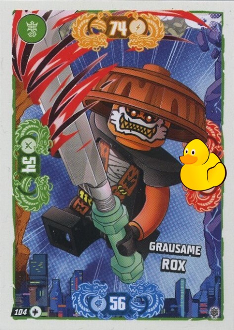 LEGO Ninjago Serie 11 | #104 Grausame Rox