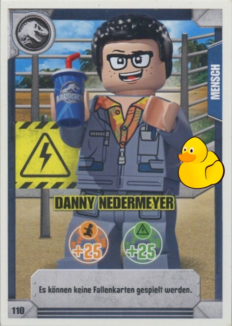 LEGO Jurassic World Serie 1 | #110 Danny Nedermeyer