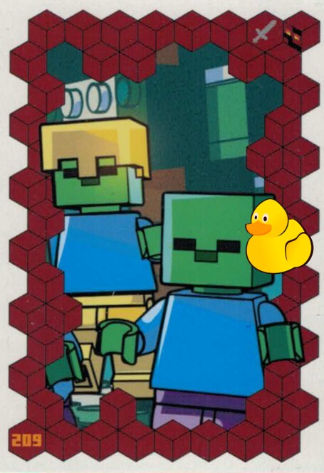 LEGO Minecraft Serie 3 | #209 Zombie-Gang