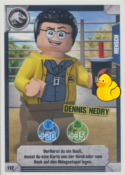 LEGO Jurassic World Serie 1 | #112 Dennis Nedry