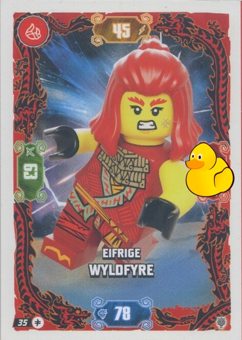 LEGO Ninjago Serie 11 | #035 Eifrige Wyldfyre