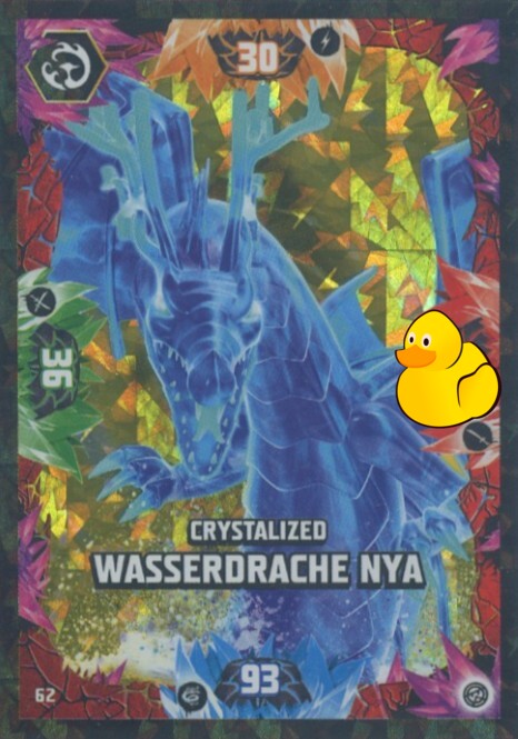 LEGO Ninjago Serie 8 | #062 Crystalized Wasserdrache Nya