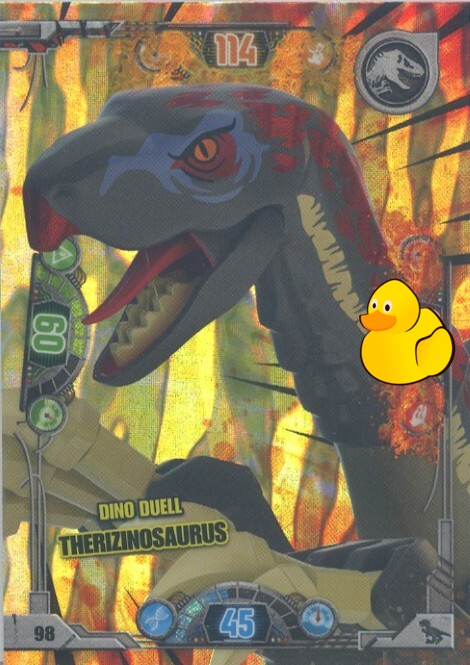 LEGO Jurassic World Serie 2 | #098 Dino Duell Therizinosaurus