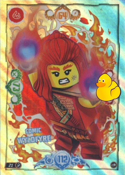 LEGO Ninjago Serie 10 |  #021 Comic Wyldfyre