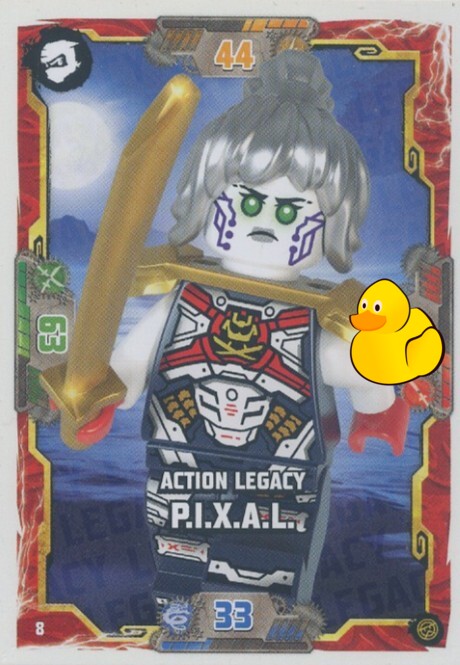 LEGO Ninjago Serie 8 | #008 Action Legacy P.I.X.A.L.