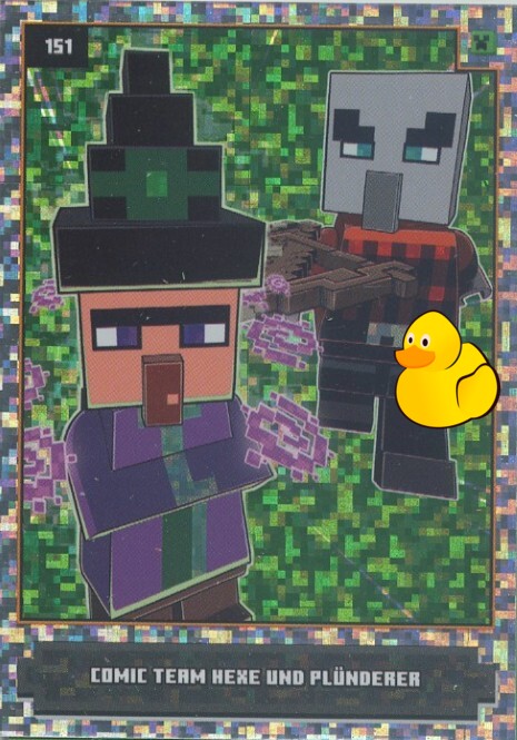 LEGO Minecraft Serie 1 | #151 Comic Team Hexe und Plünderer